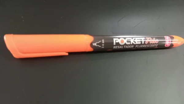 RESALTADOR TRABI POCKET NARANJA