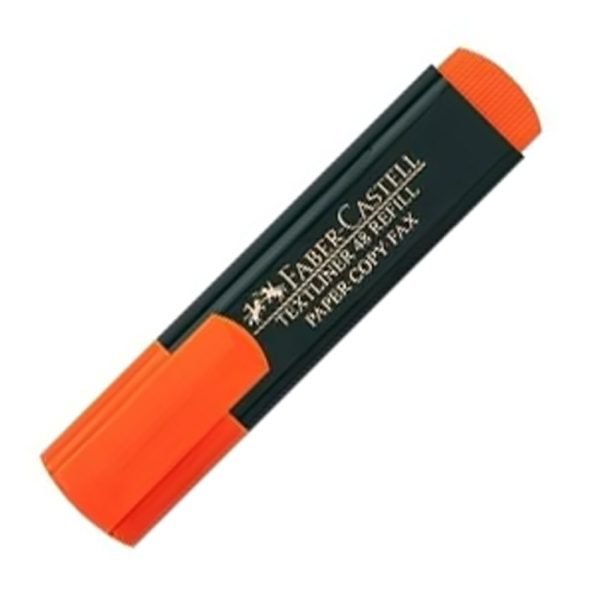 RESALTADOR FABER NARANJA T48