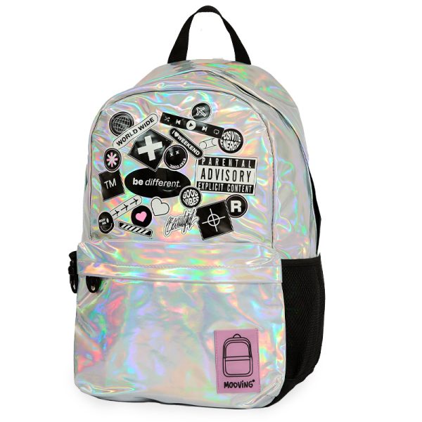 MOCHILA MOOVING BAIRES GIRL PWR 1602425 ESPALDA 16