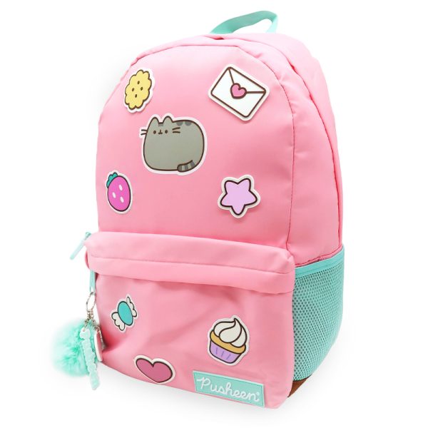 MOCHILA MOOVING PUSHEEN PATCHES 1626225 ESPALDA 16