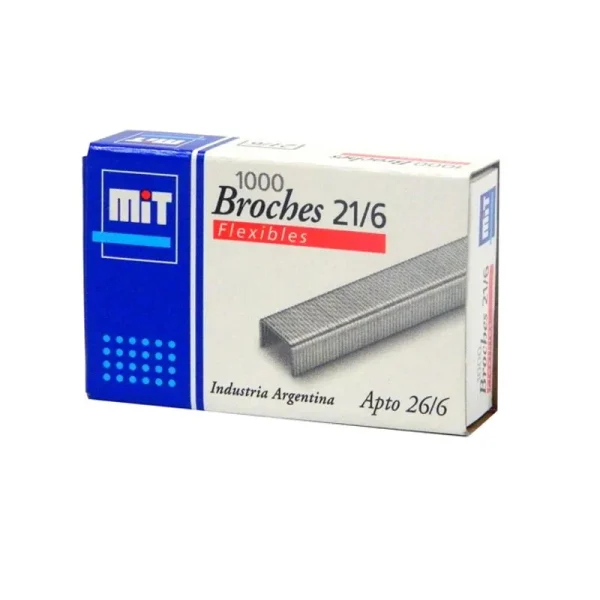 BROCHES MIT Nº 21/6 X 1000