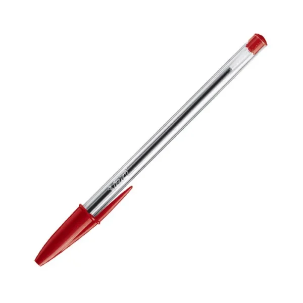 BOLIGRAFO BIC CRISTAL1,6 INT ROJO