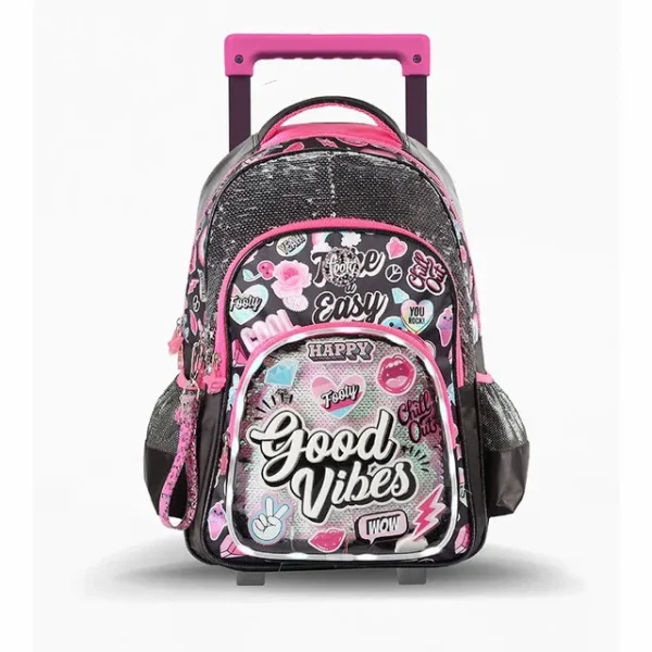 MOCHILA FOOTY 2121 CON RUEDA 18 GOOD VIBES