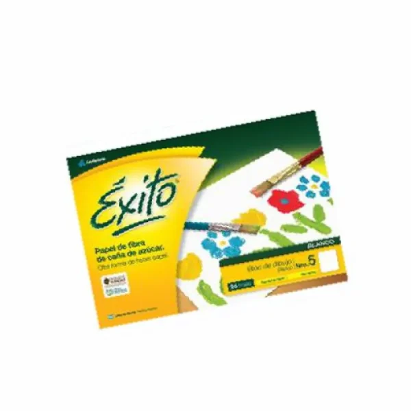BLOCK DIBUJO EXITO Nº 5 BLANCO