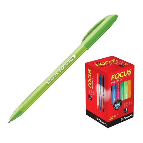 BOLIGRAFO FOCUS VERDE MANZANA