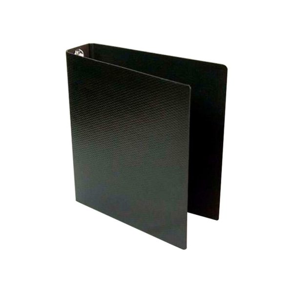 CARPETA AVIOS FIBRA NEGRA ESCOLAR 3 X 40