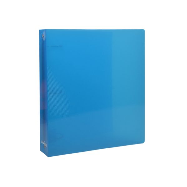 CARPETA AVIOS 3 X 40  TRANSPARENTE AZUL