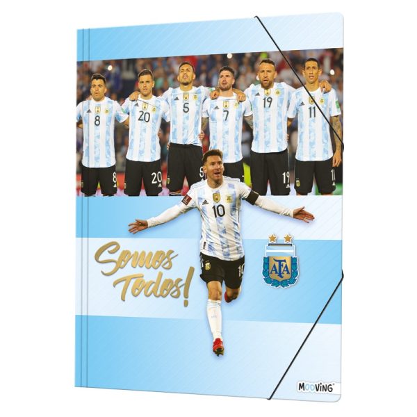CARPETA CON ELASTICO MOOV Nº 5 AFA