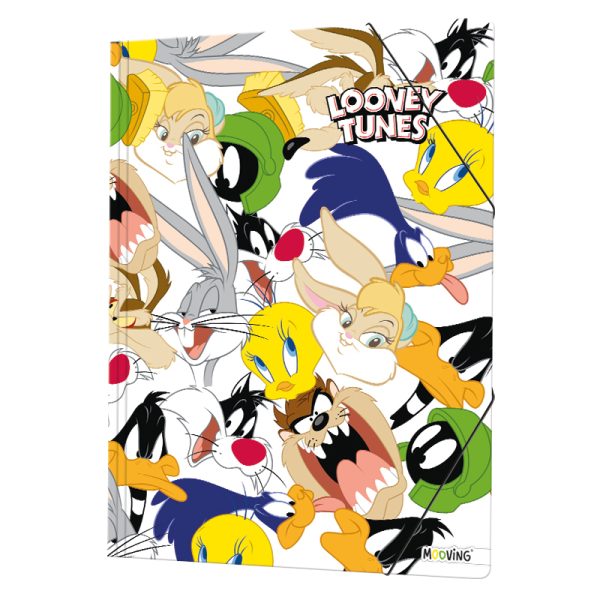 CARPETA CON ELASTICO MOOV Nº 5 LOONEY TUNES 10