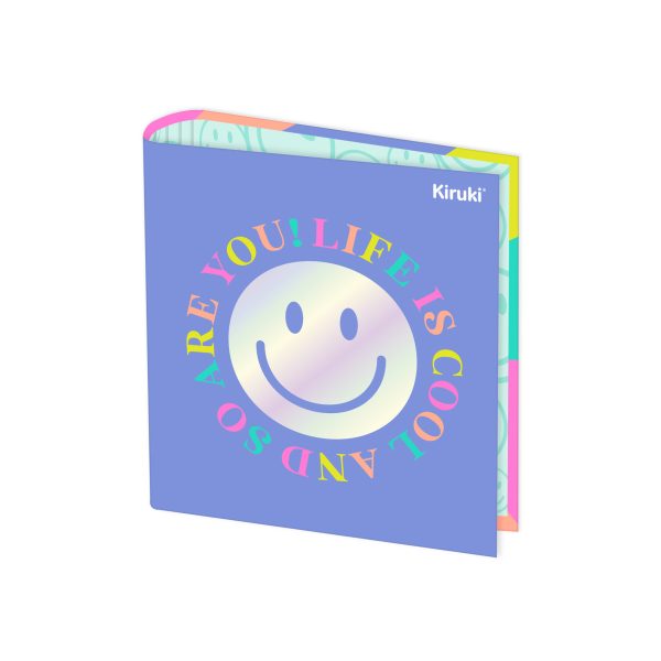 CARPETA KIRUKI 3 ANILLOS SMILE
