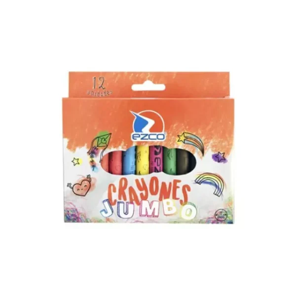 CRAYON EZCO JUMBO X 12