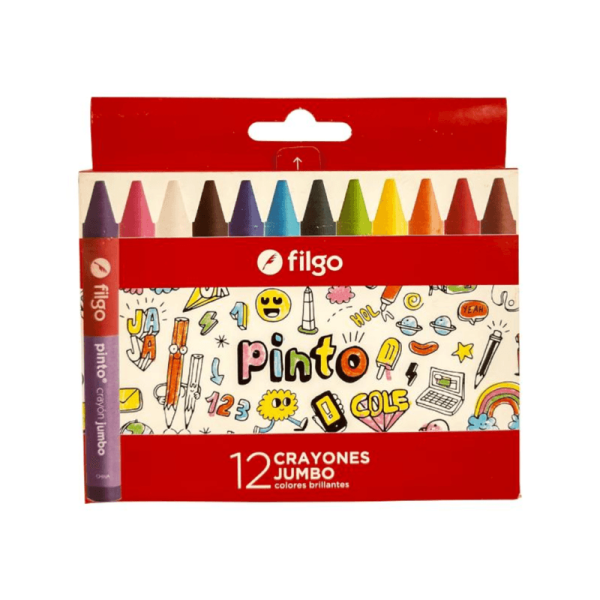 CRAYON FILGO PINTO JUMBO X 12