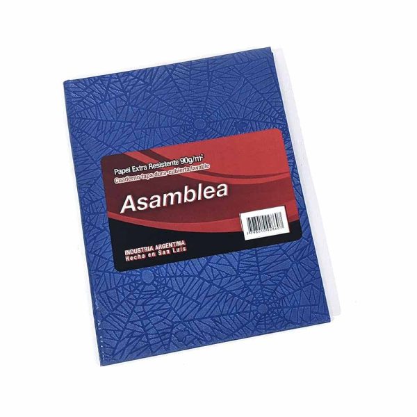 CUADERNO ASAMBLEA X 98 LISO T / D X 98 HS
