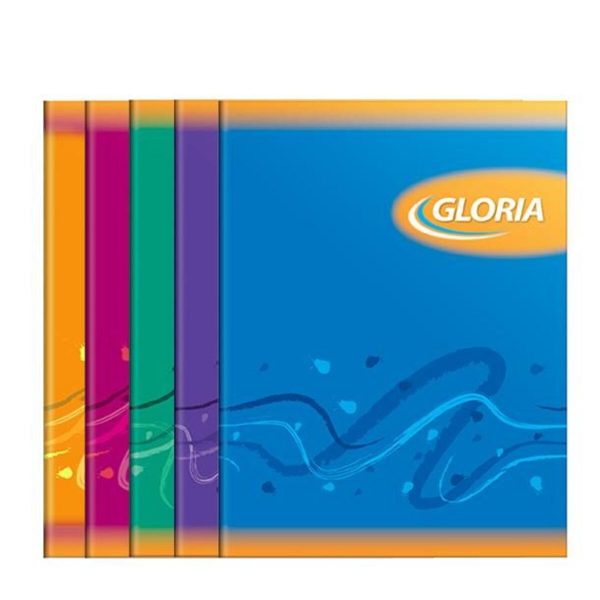 CUADERNO GLORIA T / F RAYADO X 86 HS