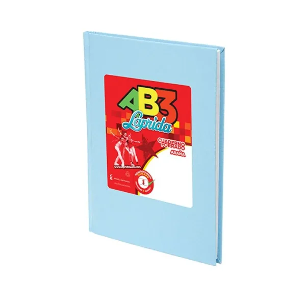 CUADERNO LAPRIDA AB3 T / D CELESTE X 50