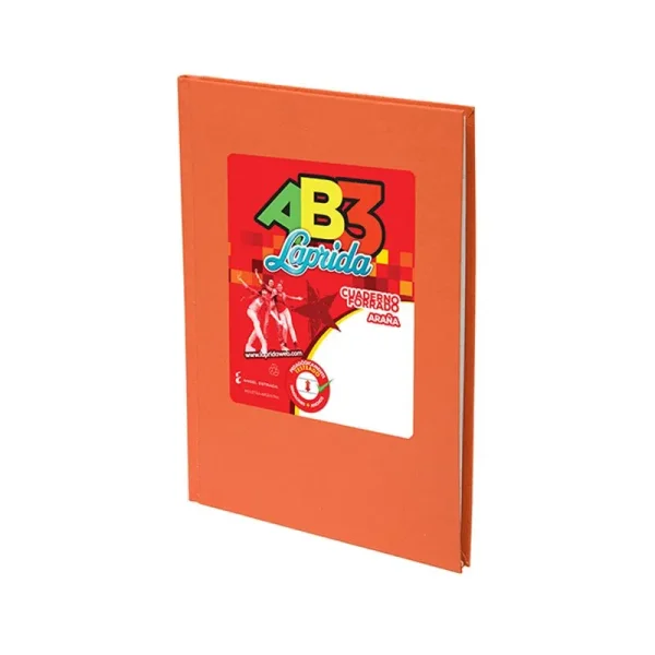CUADERNO LAPRIDA AB3 T / D NARANJA X 50