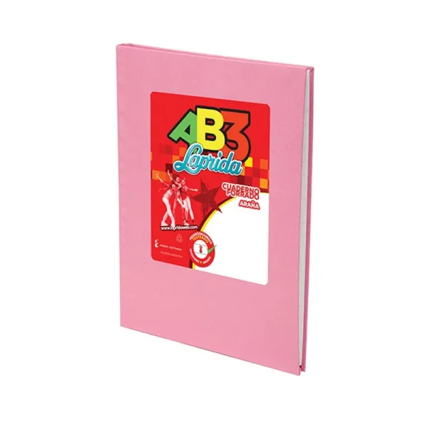 CUADERNO LAPRIDA AB3 T / D ROSA X 50