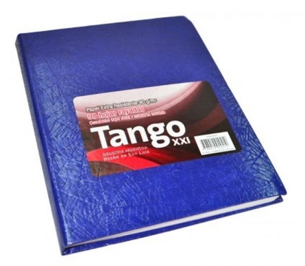 CUADERNO TANGO 19 X 23 T/D AZUL X 98