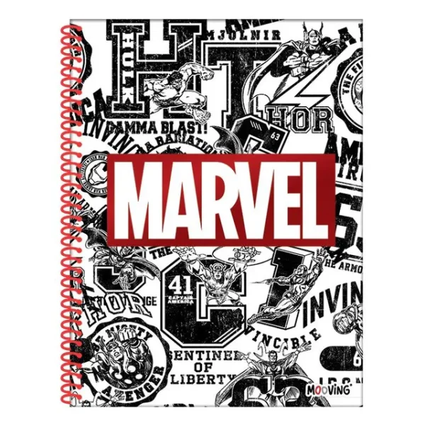 CUADERNOLA MOOVING MARVEL T/SEMI RIG X 8