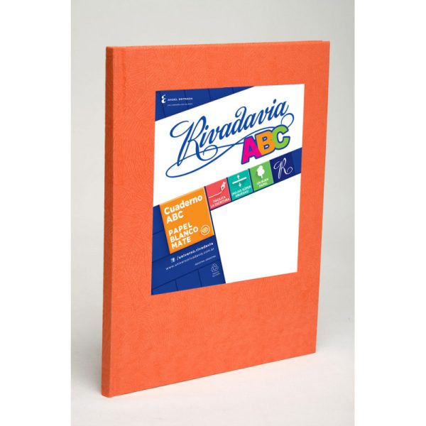 CUADERNOLA RIVAD 21 X 27 X 60 HS NARANJA