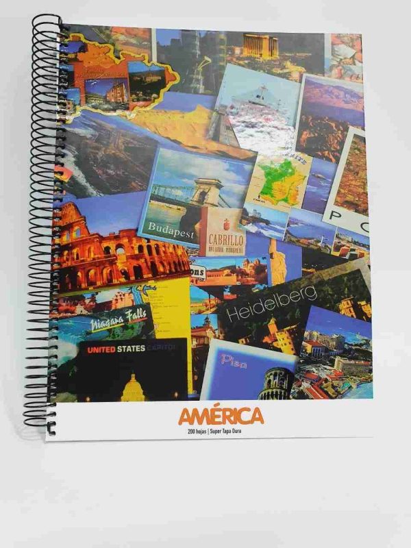 CUADERNOLA AMERICA SNG T/D X 200