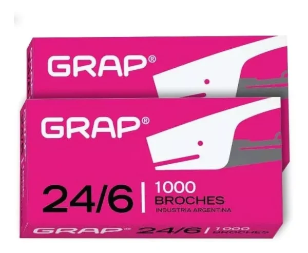 BROCHES GRAP Nº 24/6 X 1000