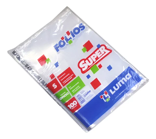 FOLIO LUMA OFICIO SUPER 80 GS X 100