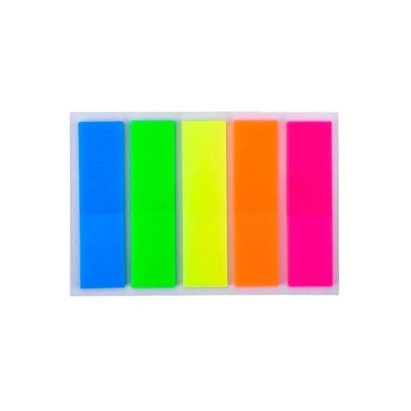 BANDERITA PLASTICAS RECTAS X 125 UNIDADES