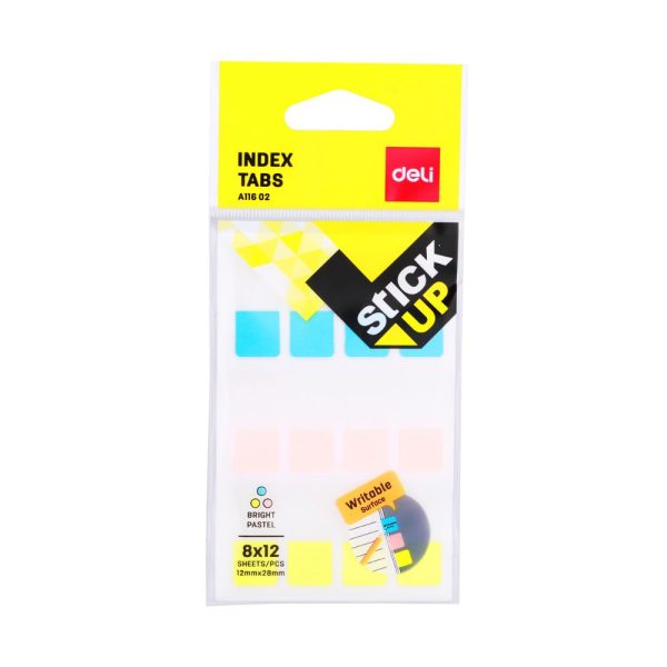 DELI 11602 IND PLAST PASTEL C/DISP 45 MM