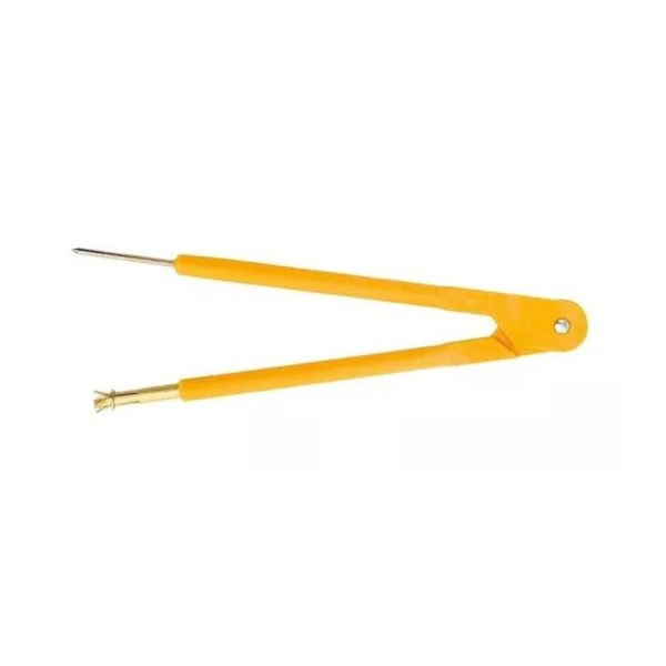 COMPAS PIZARRON MADERA PUNTA METAL CON TIZA