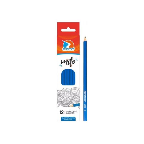 LAPIZ EZCO GRAFFITO  MITO X 12