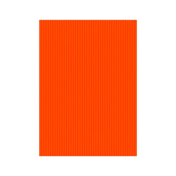 CARTON CORRUGADO NARANJA FLUO