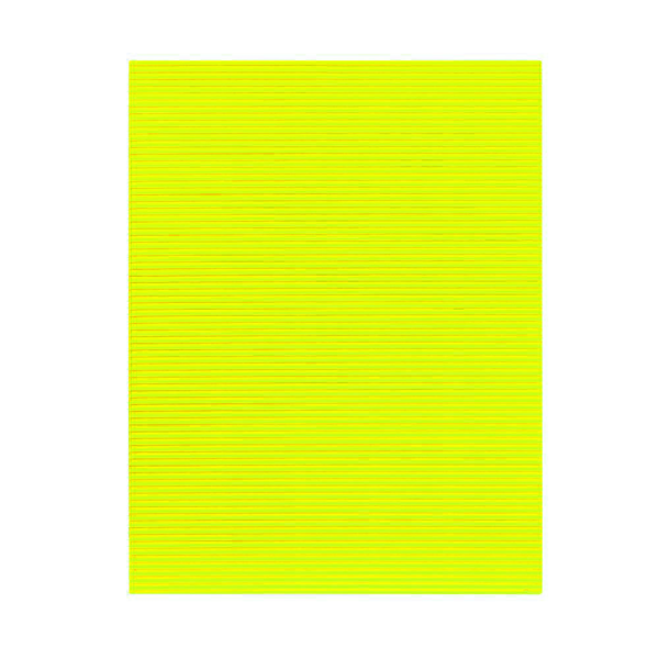 CARTON CORRUGADO AMARILLO FLUO