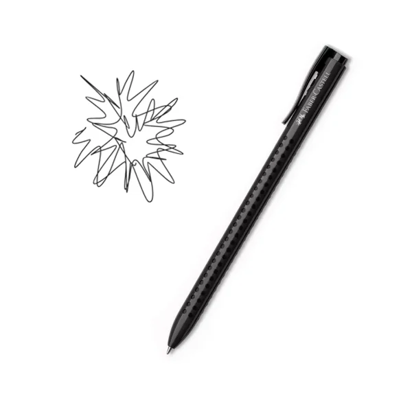 BOLIGRAFO FABER CASTELL / GRIP  2022 NEGRO