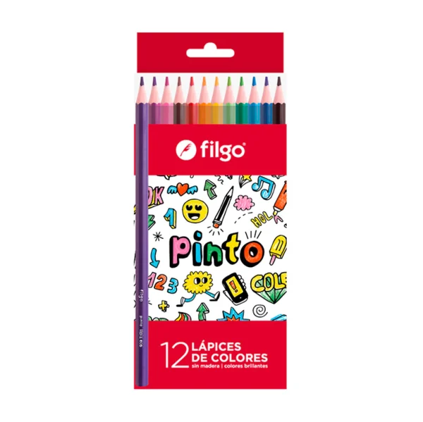 LAPIZ COLOR FILGO 12 LARGO