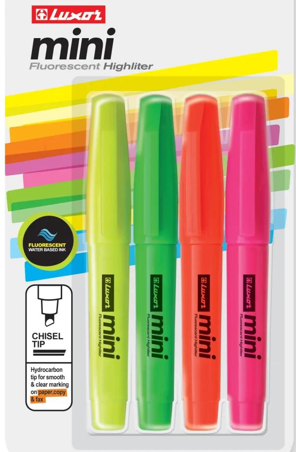 RESALTADOR LUXOR MINI X 4