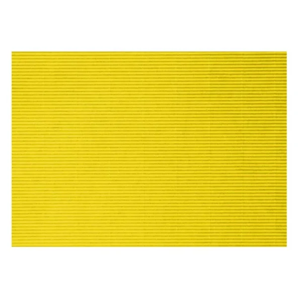 CARTON CORRUGADO AMARILLO
