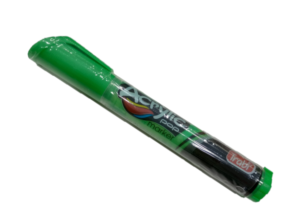 MARCADOR TRABI ACRYLIC POP VERDE