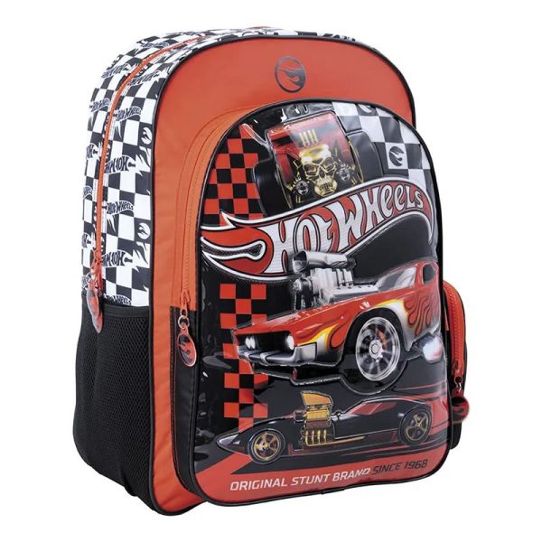 MOCHILA WABRO ESPALDA 18 HOT WHEELS 75114