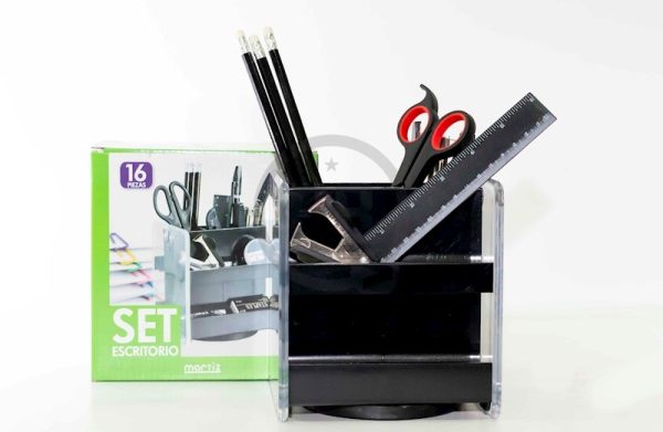 ORGANIZADOR DE ESCRITORIO MARTIZ 16 PZAS