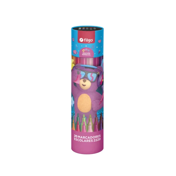 MARCADOR FILGO FANTASIA X 20 OSITO