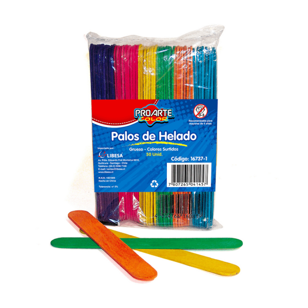 PALITO HELADO PROARTE COLOR