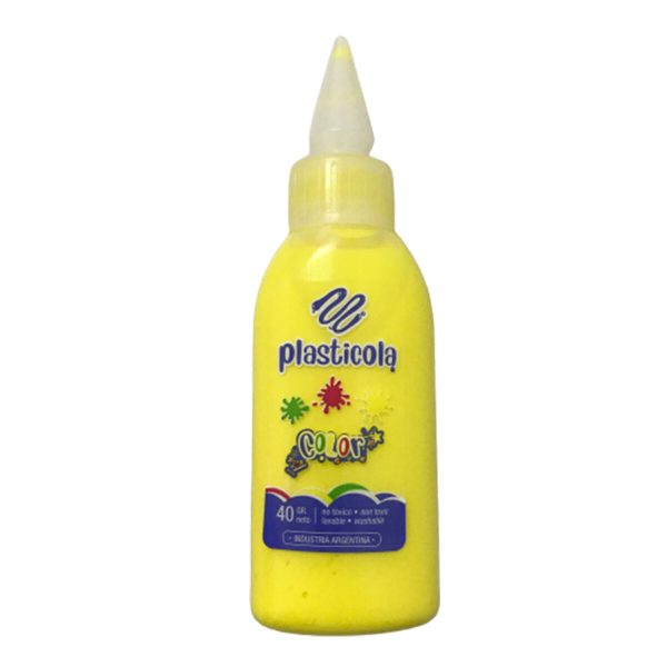 PLASTICOLA AMARILLO X 40 GRS
