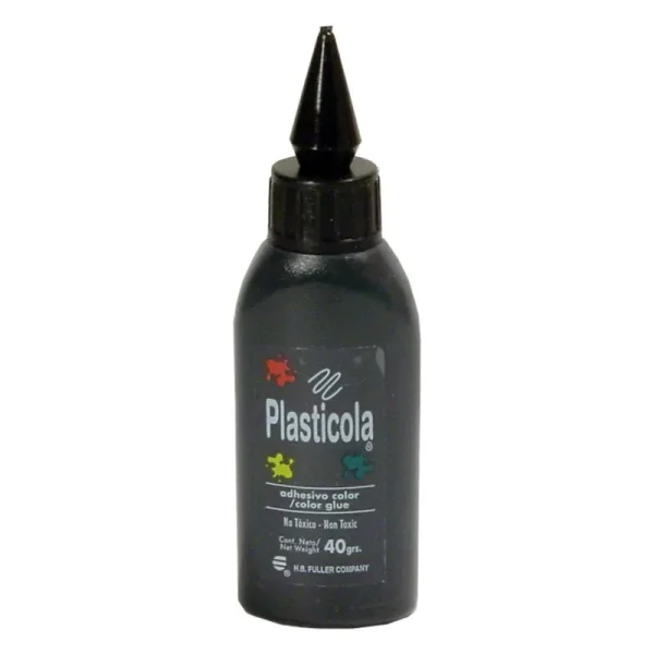 PLASTICOLA NEGRO X 40 GRS