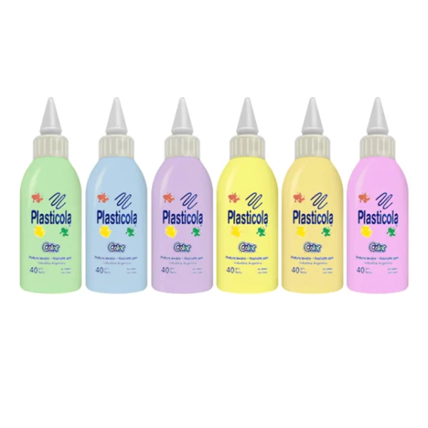 PLASTICOLA PASTEL X 40 GRS