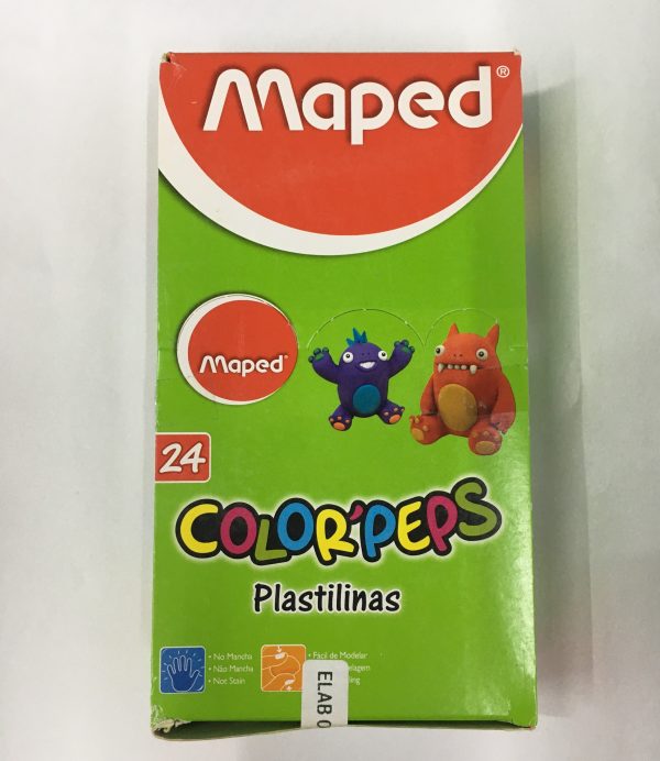 PLASTILINA MAPED SURTIDO X 24