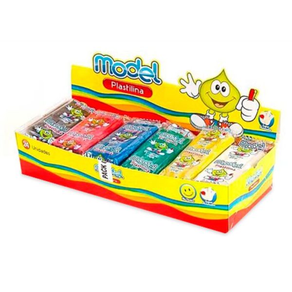 PLASTILINA MODEL SDA X 24