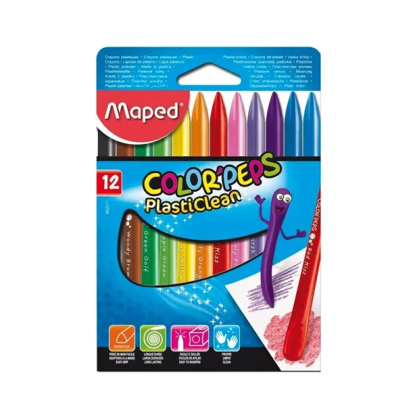 PLASTIPINTURITAS MAPED X 12