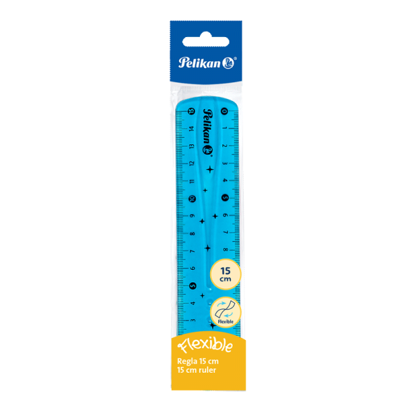 REGLA PELIKAN X 15 CM