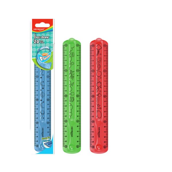 REGLA KRD FLEXIBLE X 20 CM